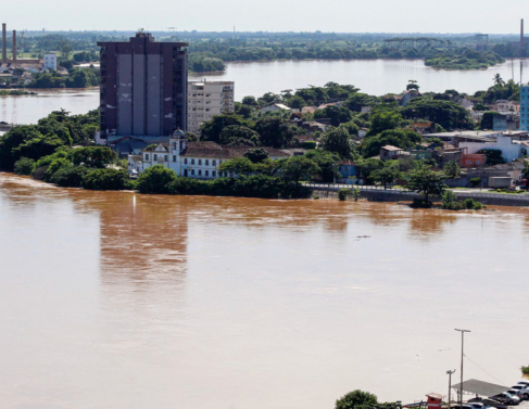 Nível do rio Paraíba do Sul subiu em Campos