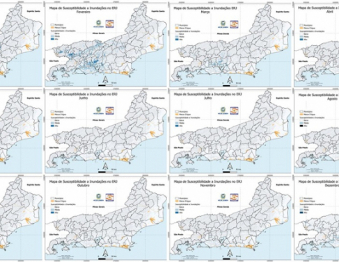 Defesa Civil Lan A Mapa Hist Rico De Reas Mais Suscet Veis A