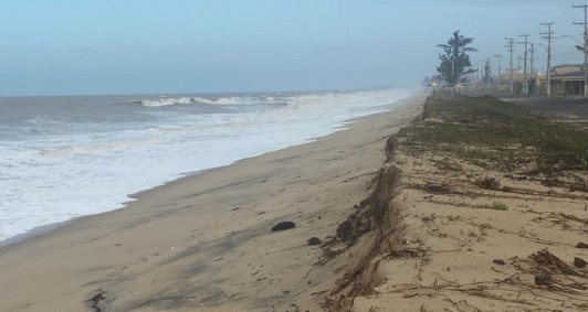 Mar do Farol está agitado