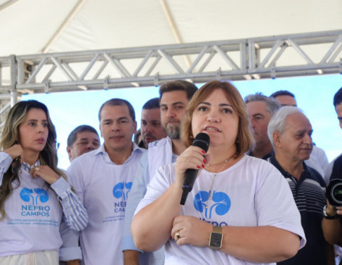 Inicio das obras da Clnica de Hemodilise em Campos (Foto: Genilson Pessanha)