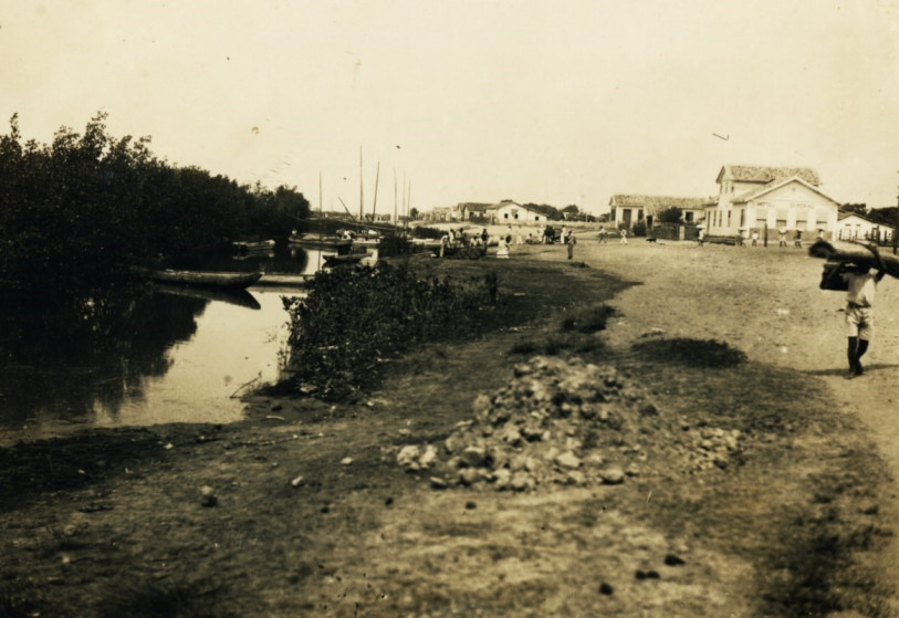 Gargaú em 1939. Acervo do Departamento Nacional de Obras e Saneamento