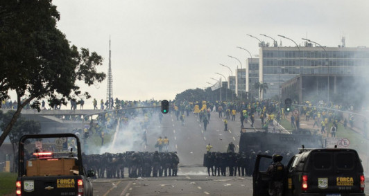 Matéria especial um mês dos atentados golpistas