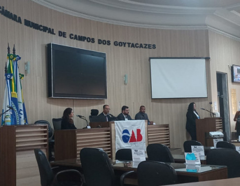 Cmara recebe congresso da OAB-Campos