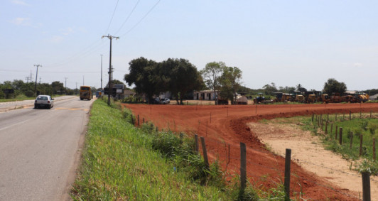 Acessos  Ponte da Integrao (Foto: Genilson Pessanha)