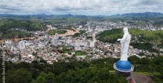 Itaperuna vista do Morro do Cristo