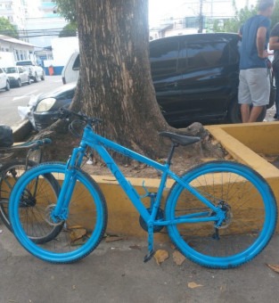 Bicicleta foi recuperada pela PM