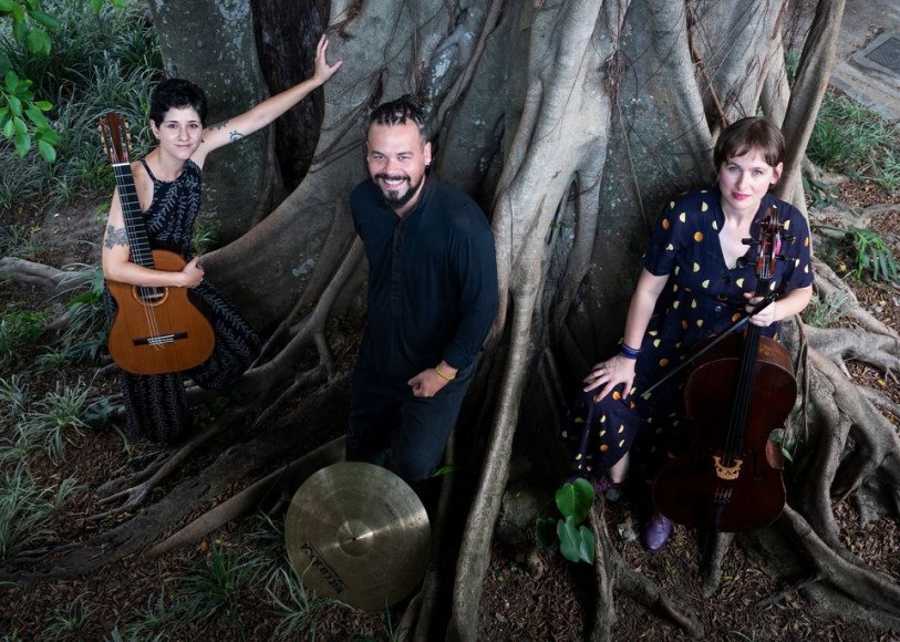 Luísa Lacerda, Maria Clara Valle e Diego Zangado