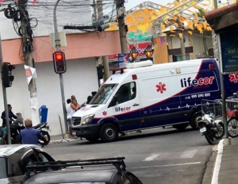 Ciclista fica ferido durante prova ciclística em São João da Barra