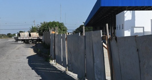 Terminais ainda em obras (Fotos: Genilson Pessanha)