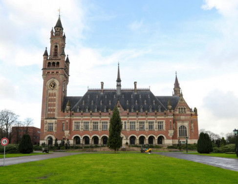 Corte Internacional de Justiça (CIJ), em Haia, na Holanda. 